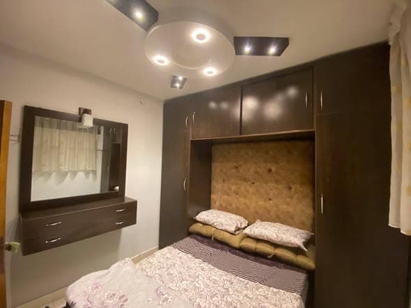 شقة 1 غرف 1 صالات 45م² أرضي مع فرش للبيع