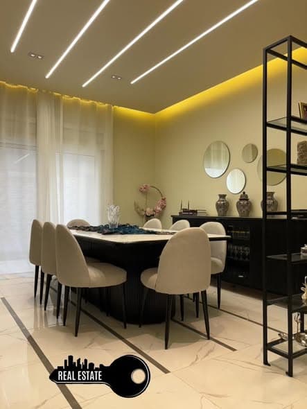 شقة 4 غرف 1 صالات 175م² أرضي مع فرش للبيع