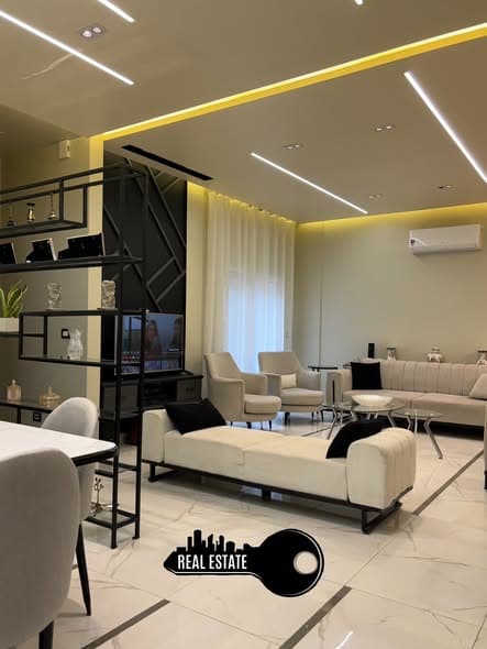 شقة 4 غرف 1 صالات 175م² أرضي مع فرش للبيع