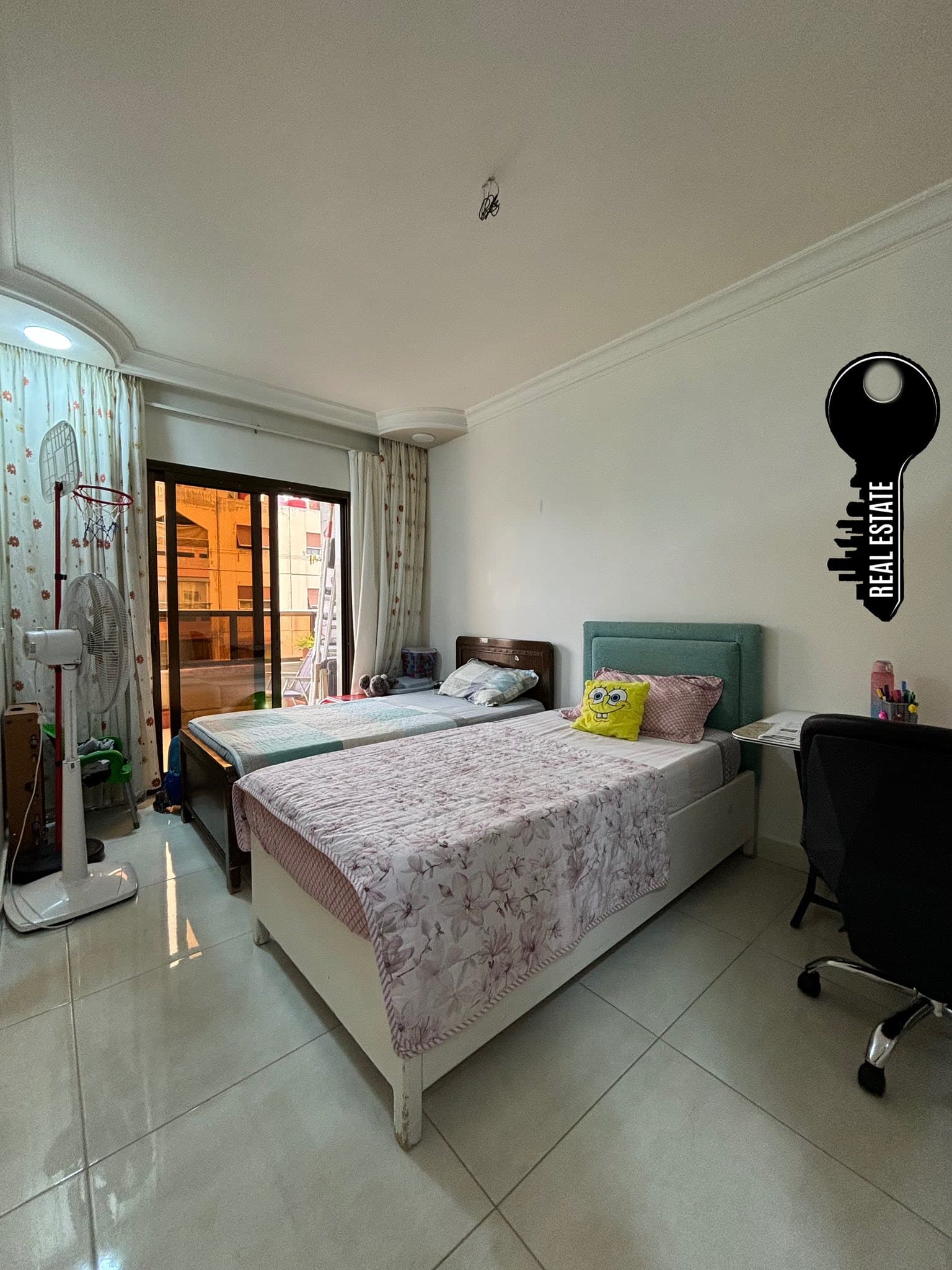 شقة 3 غرف 1 صالات 120م² طابق 2 مع فرش للبيع