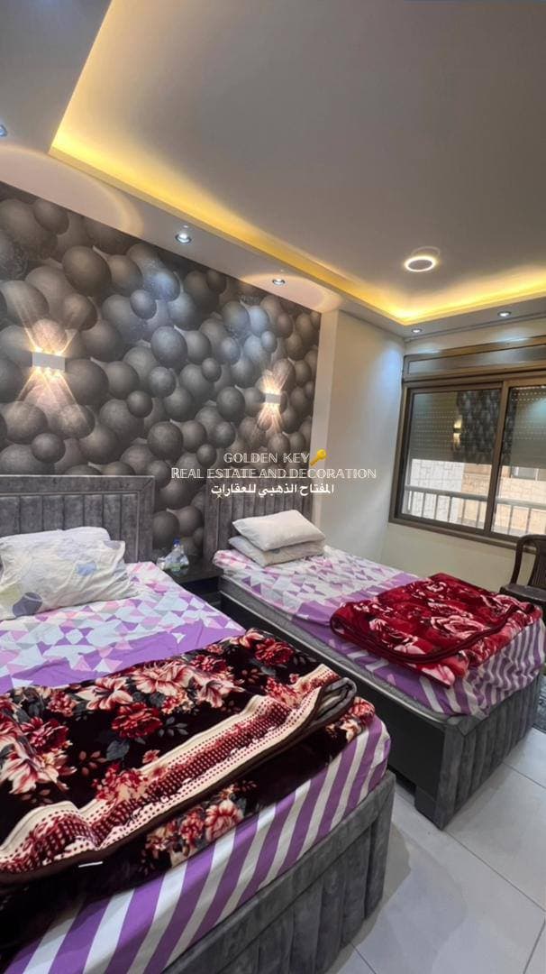 شقة 3 غرف 1 صالات 170م² طابق 6 مع فرش للبيع