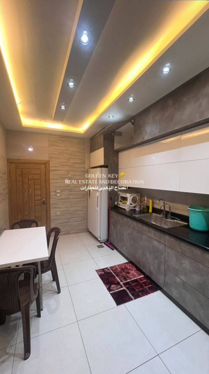 شقة 3 غرف 1 صالات 170م² طابق 6 مع فرش للبيع